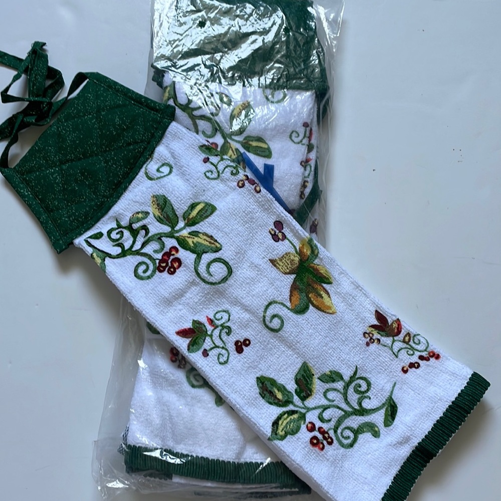 Tie Towels set 3 pieces